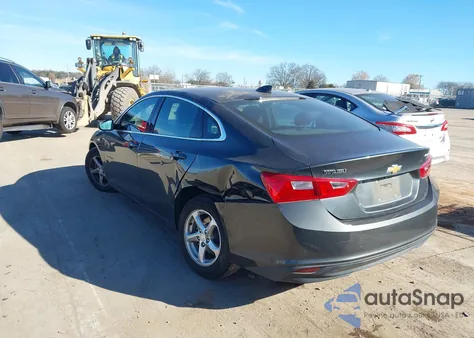 2018 Chevrolet Malibu 1Fl from USA, damaged, VIN 1G1ZC5ST8JF207763